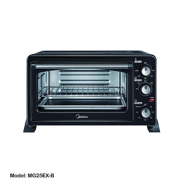 Midea Toaster Oven (25L,1500W) Gift MCA Midea Toaste...